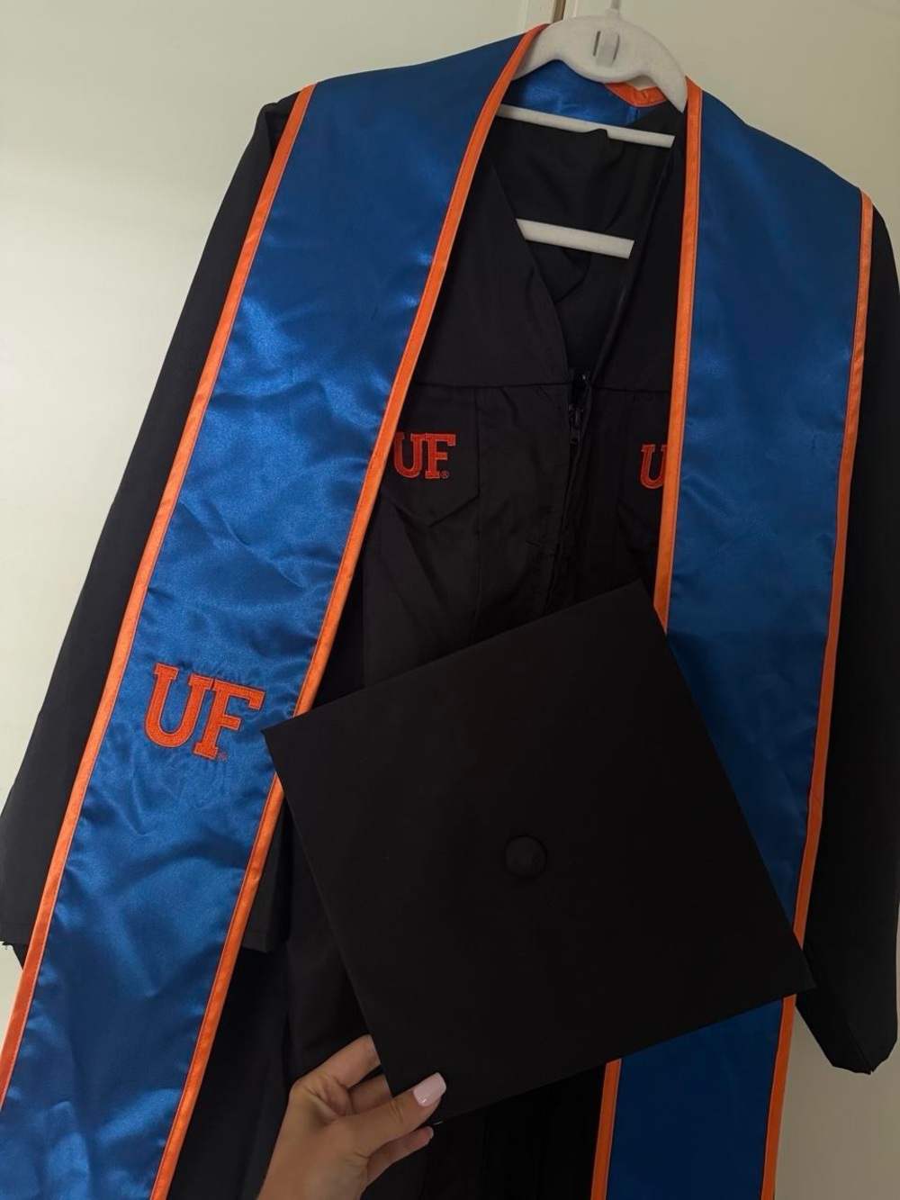 University of Florida Gown Cap and Stole
